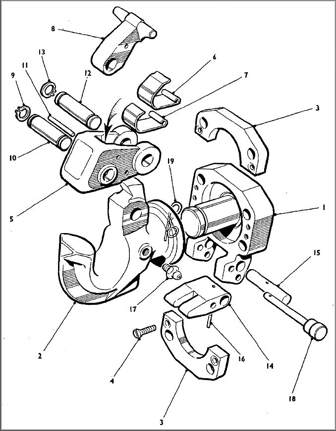 Parts Of A Trailer Hitch Diagram : What Are Trailer Hitch Parts